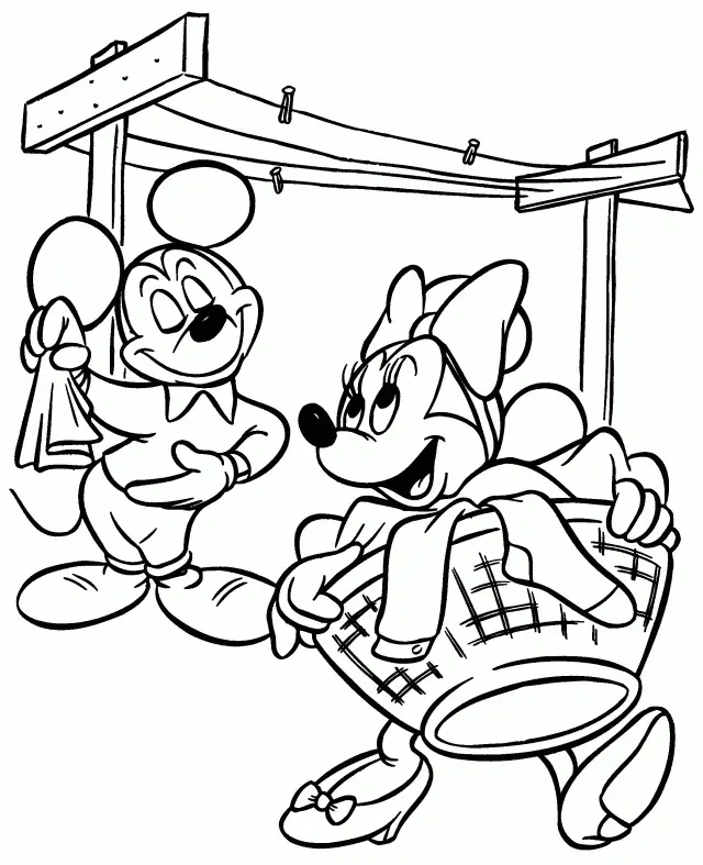 Minnie Mouse Ausmalbilder 75