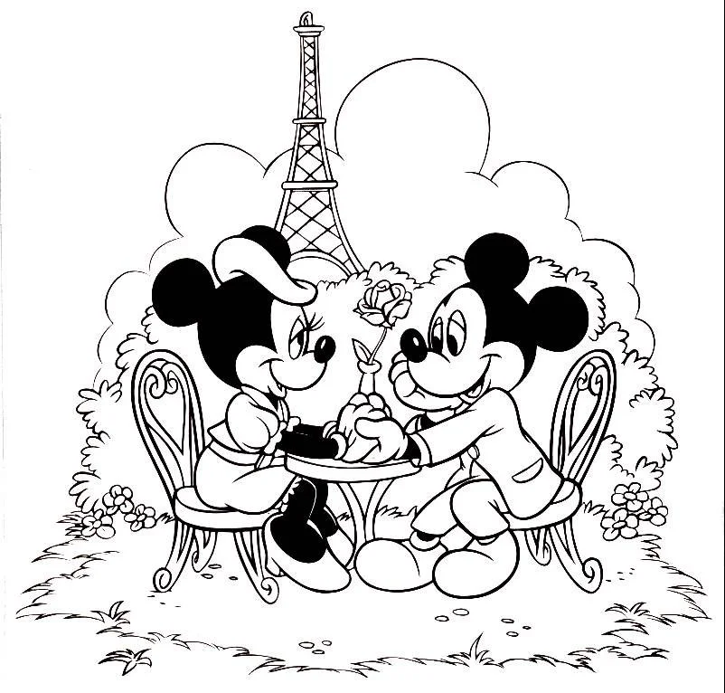 Minnie Mouse Ausmalbilder 8