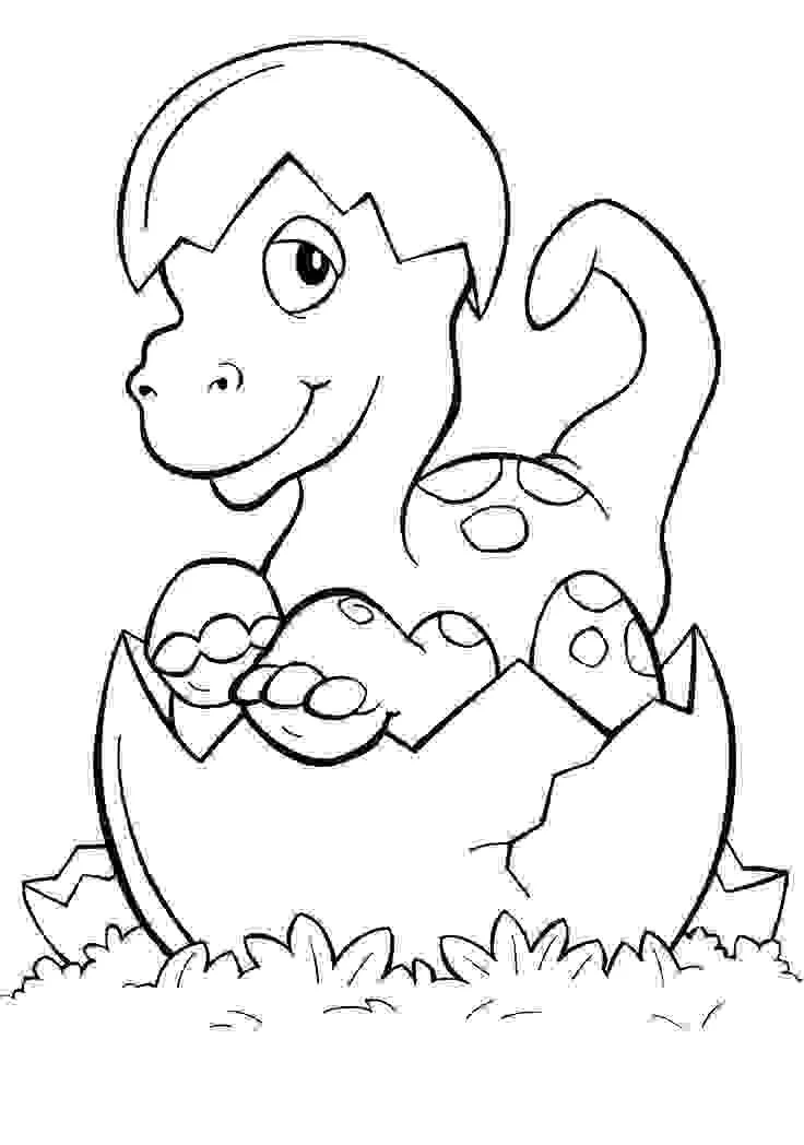 Verschiedene Dinosaurier Ausmalbilder 15