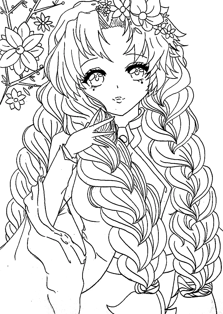 Mitsuri Kanroji Para Colorear 17