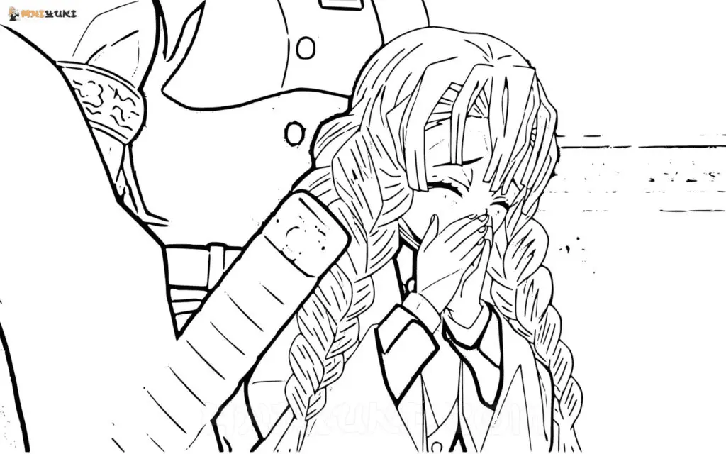 Mitsuri Kanroji Para Colorear 30
