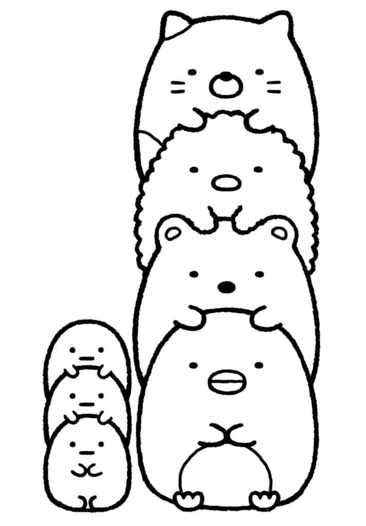 Mochi Para Colorear 16