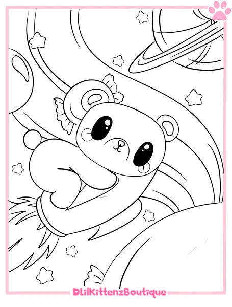 Mochi Para Colorear 29
