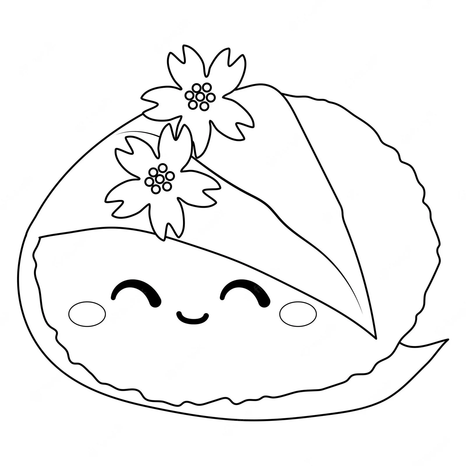 Mochi Para Colorear 30