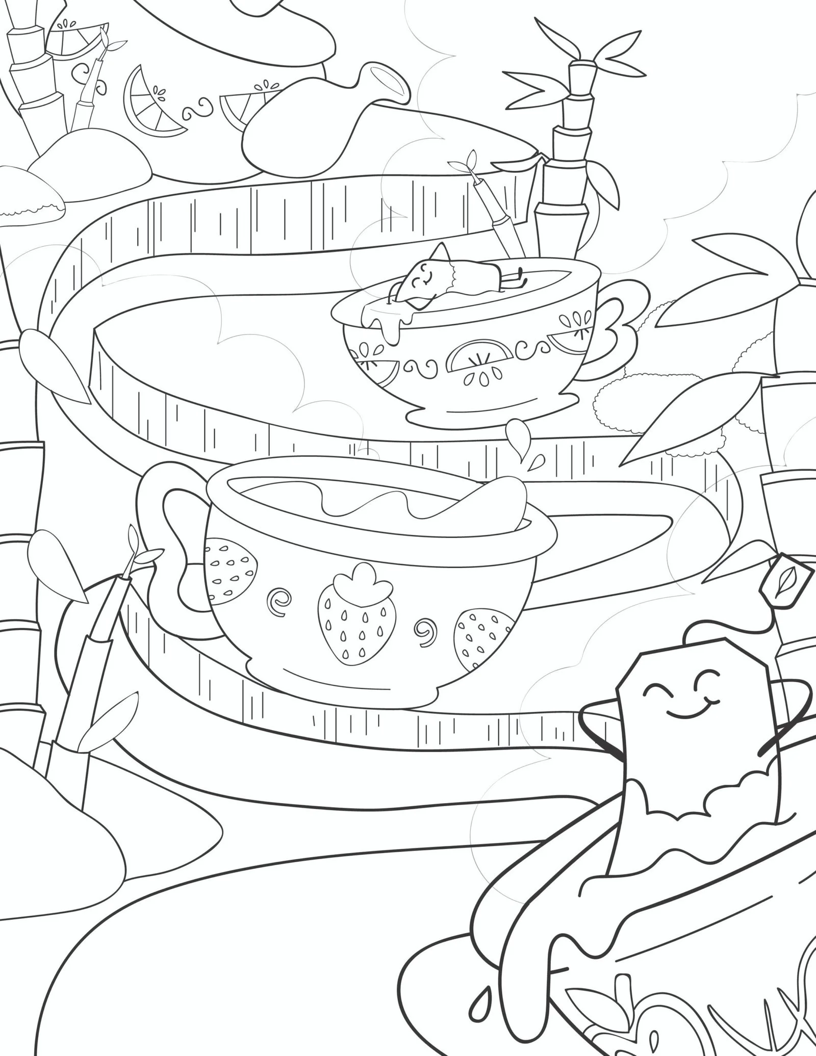 Mochi Para Colorear 36