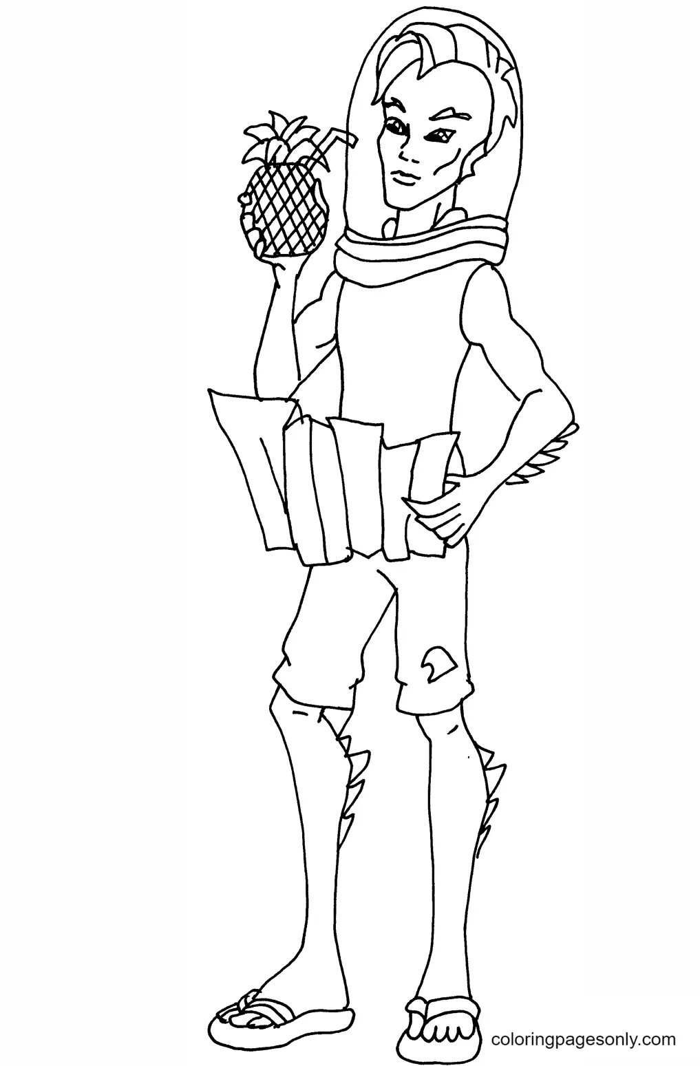 Monster High Coloring Pages 41