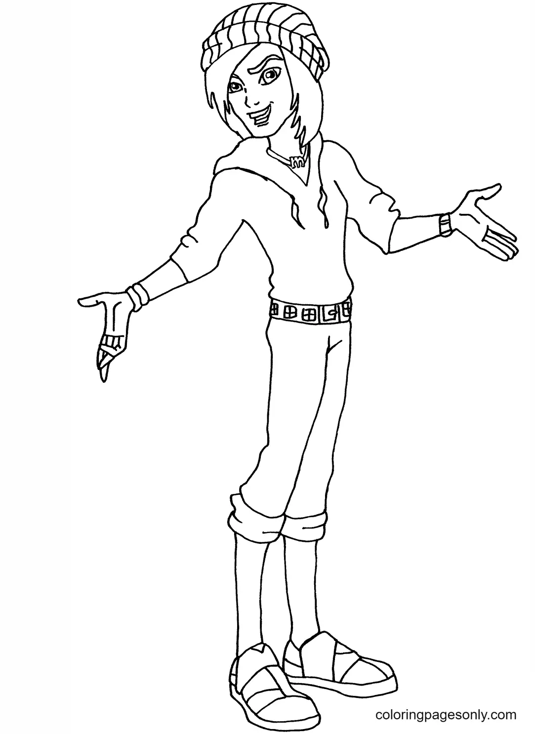 Monster High Coloring Pages 90