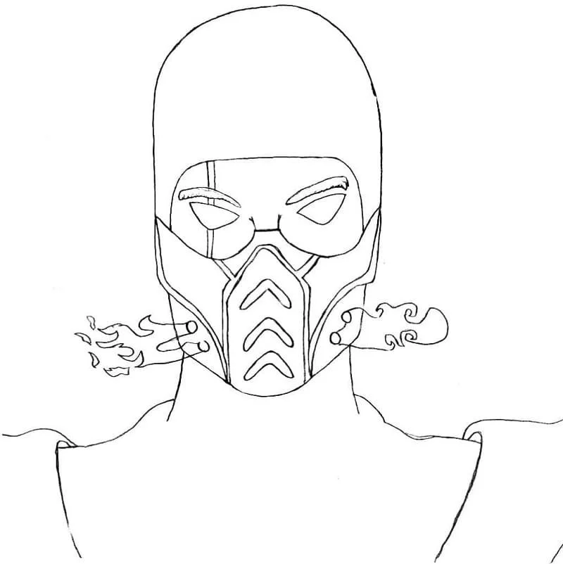 Mortal Kombat Ausmalbilder