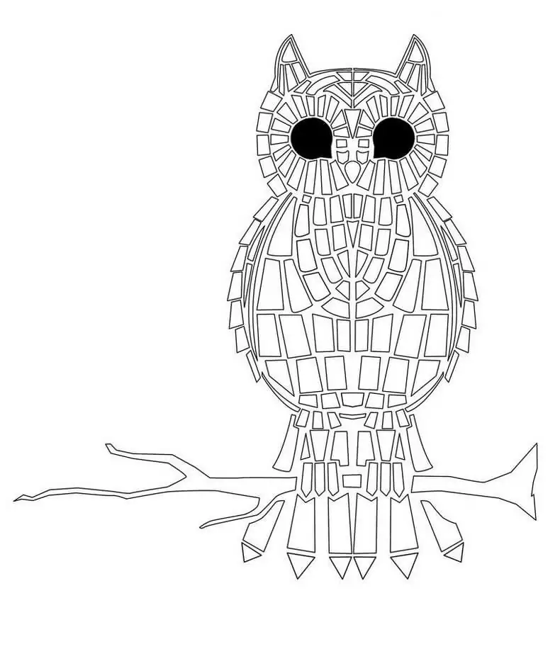 Mosaic Coloring Pages 14