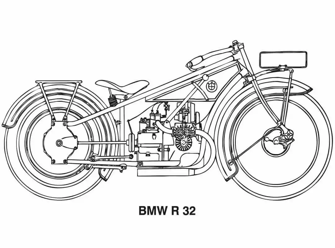 Motorrad Ausmalbilder 50
