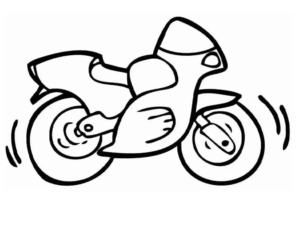 Motorrad Ausmalbilder 51