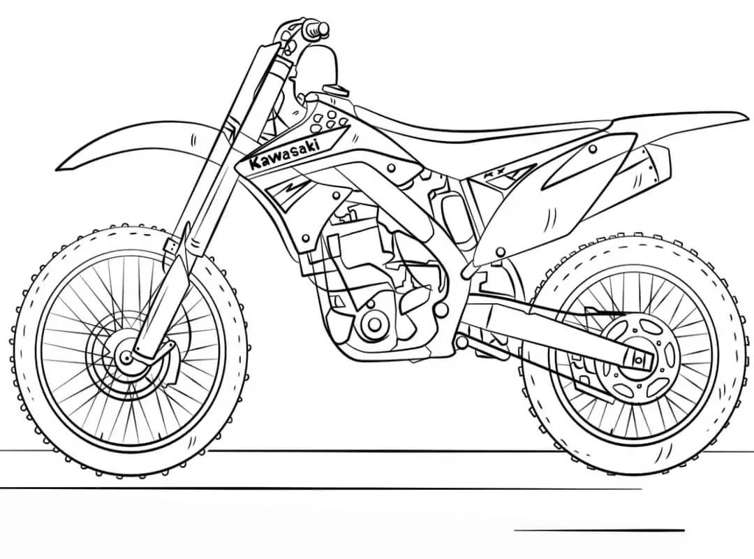 Motorrad Ausmalbilder 53