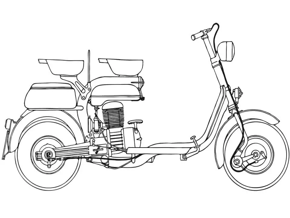Motorrad Ausmalbilder 56