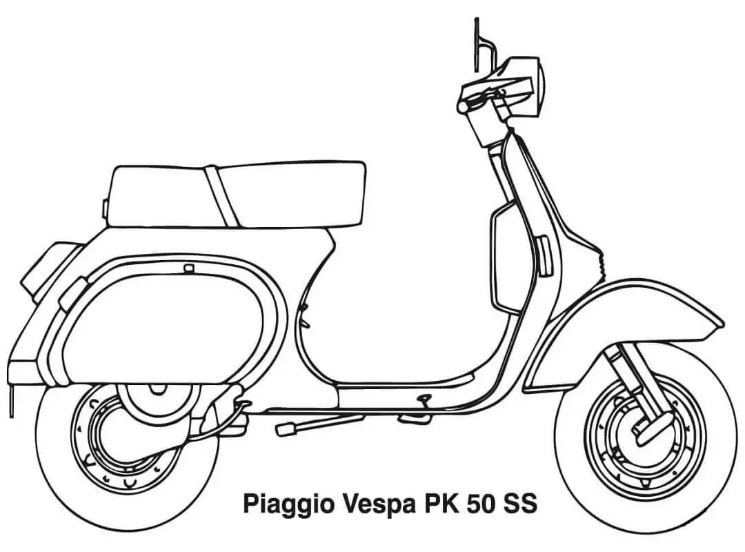Motorrad Ausmalbilder 66