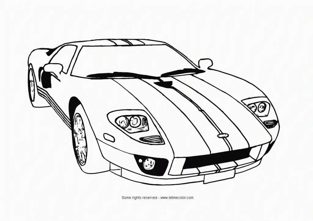 Mustang Coloring Pages 20