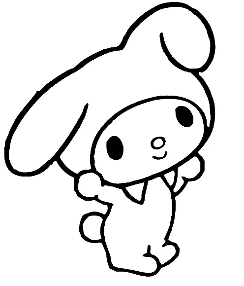 My Melody Para Colorear 37