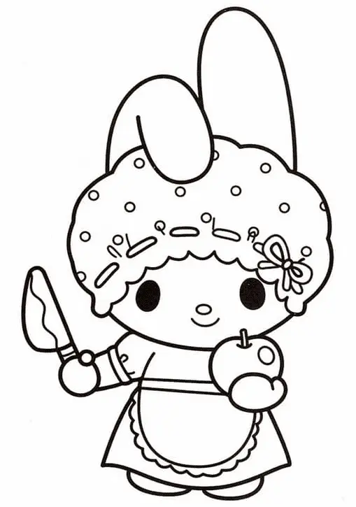 My Melody Para Colorear 63