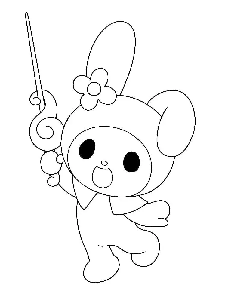 My Melody Para Colorear 64