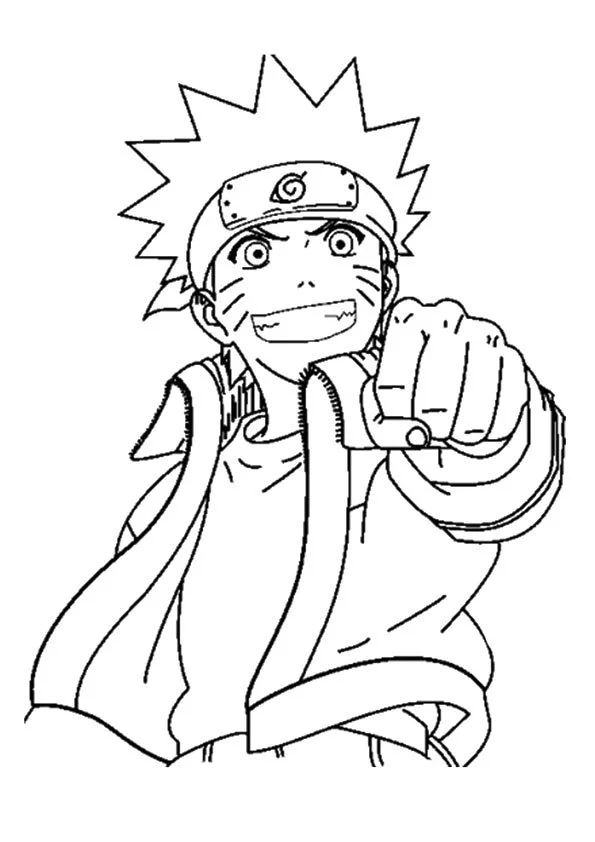Naruto Ausmalbilder 1