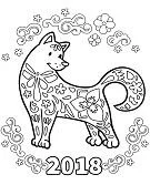 Neujahrs Ausmalbilder 130
