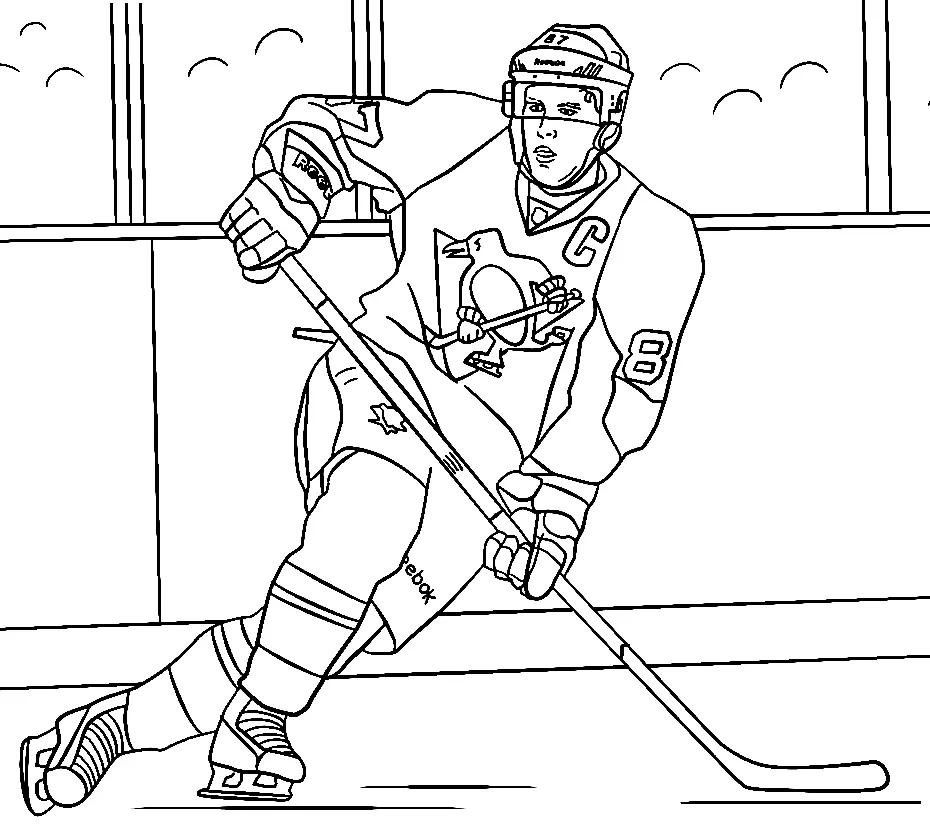 NHL Coloring Pages 5