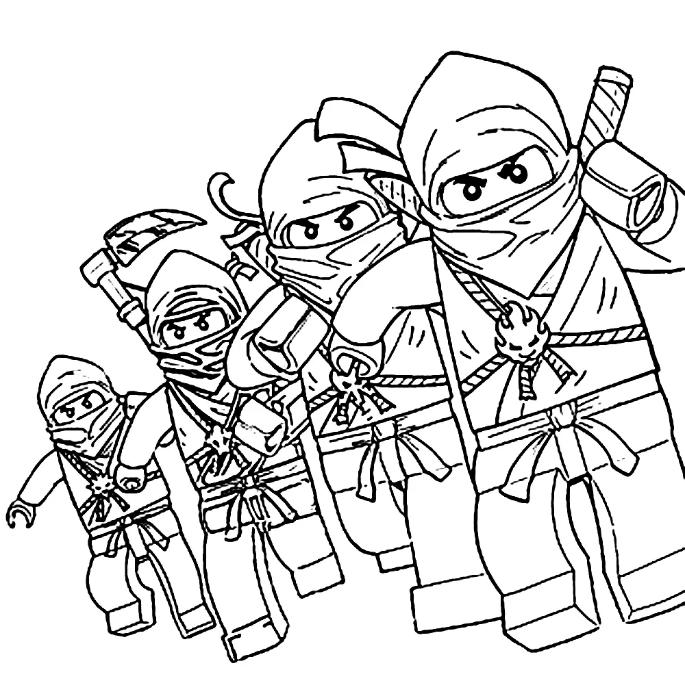 Desenhos de Ninjago Para Colorir 24