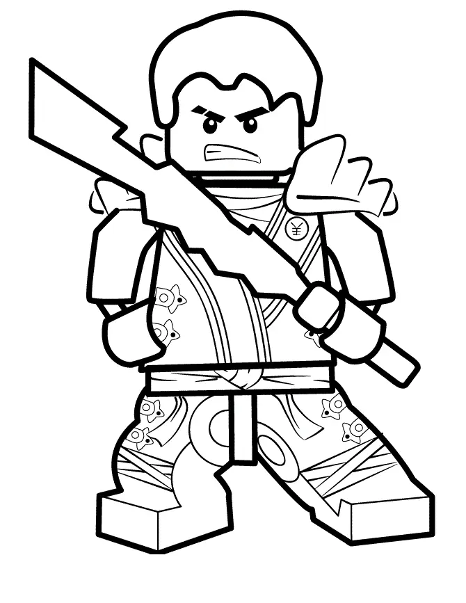 Desenhos de Ninjago Para Colorir 27