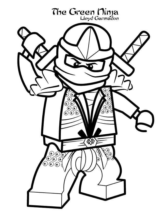 Desenhos de Ninjago Para Colorir 39