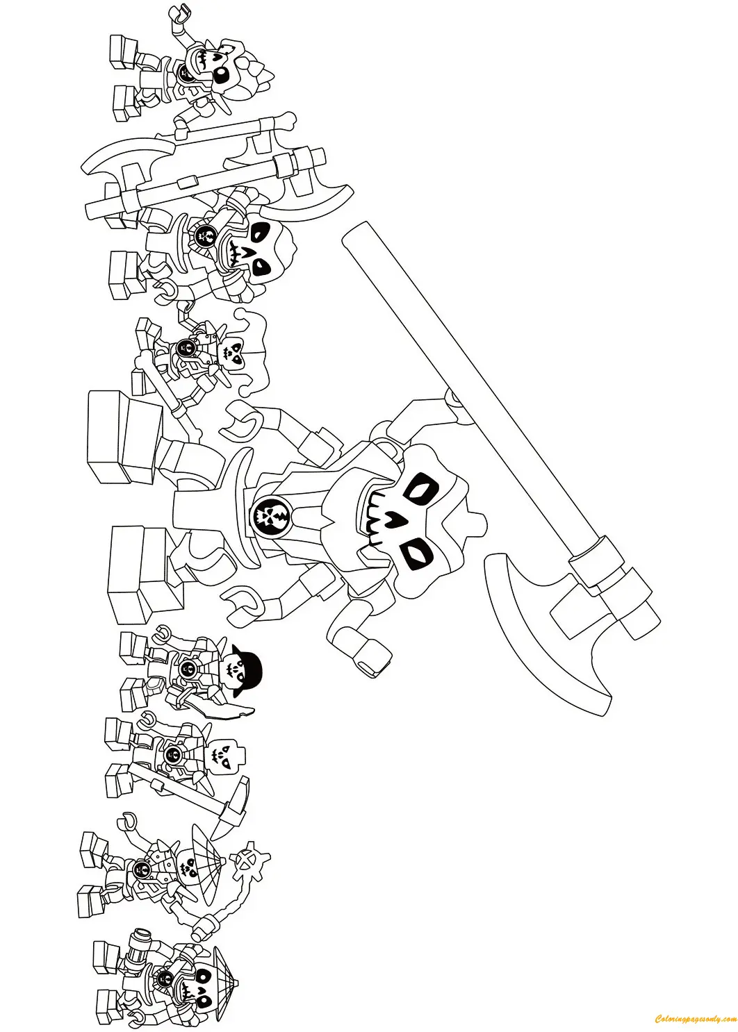 Desenhos de Ninjago Para Colorir 66