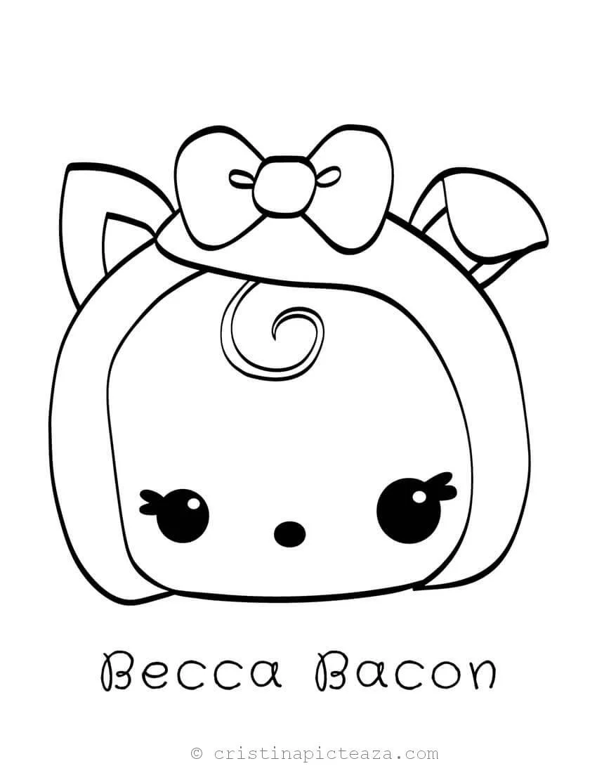 Num Noms Coloring Pages