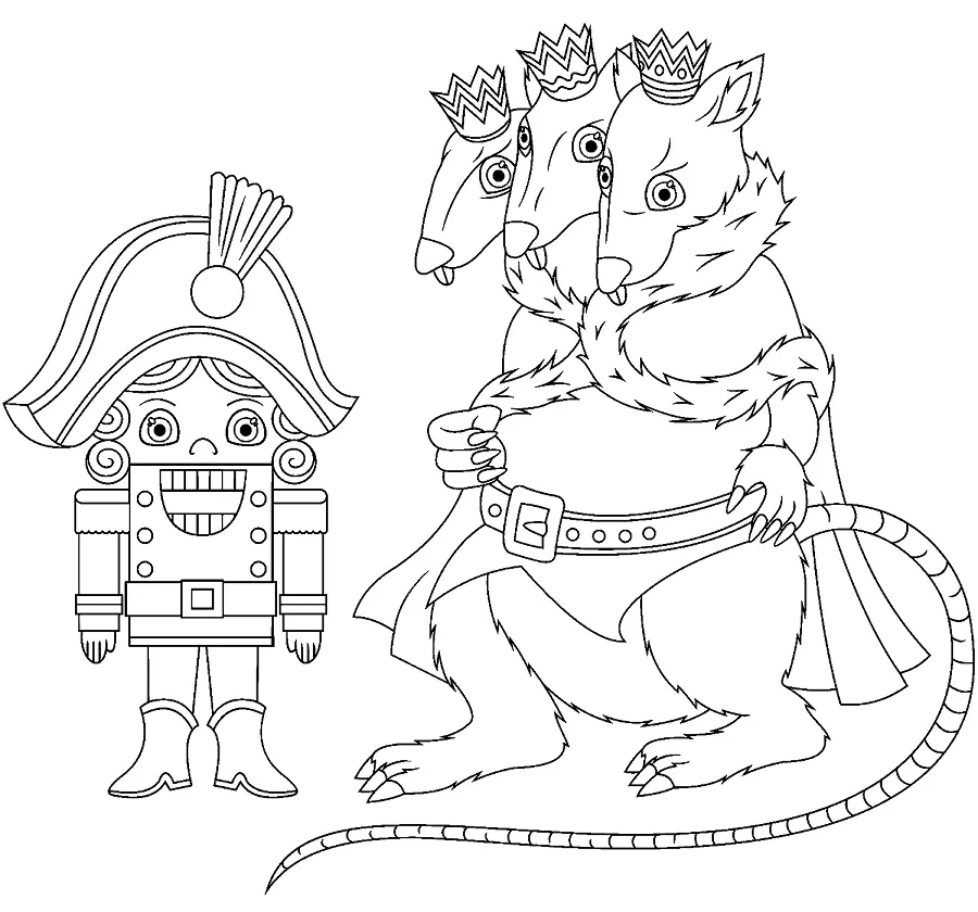 Nutcracker Coloring Pages 10