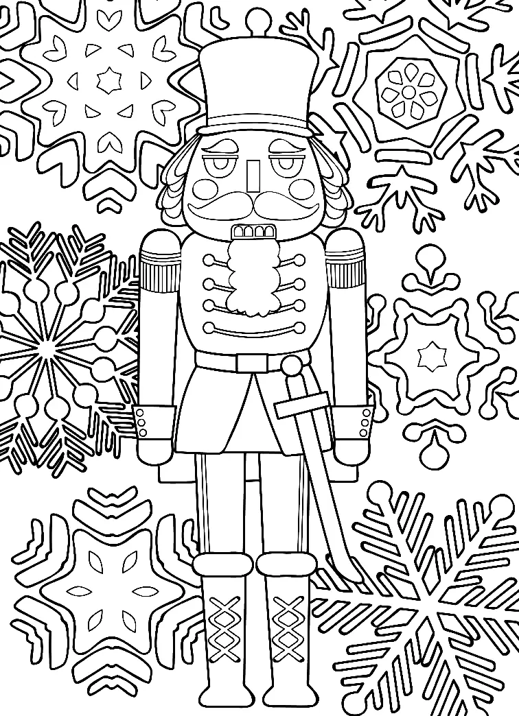 Nutcracker Coloring Pages 12