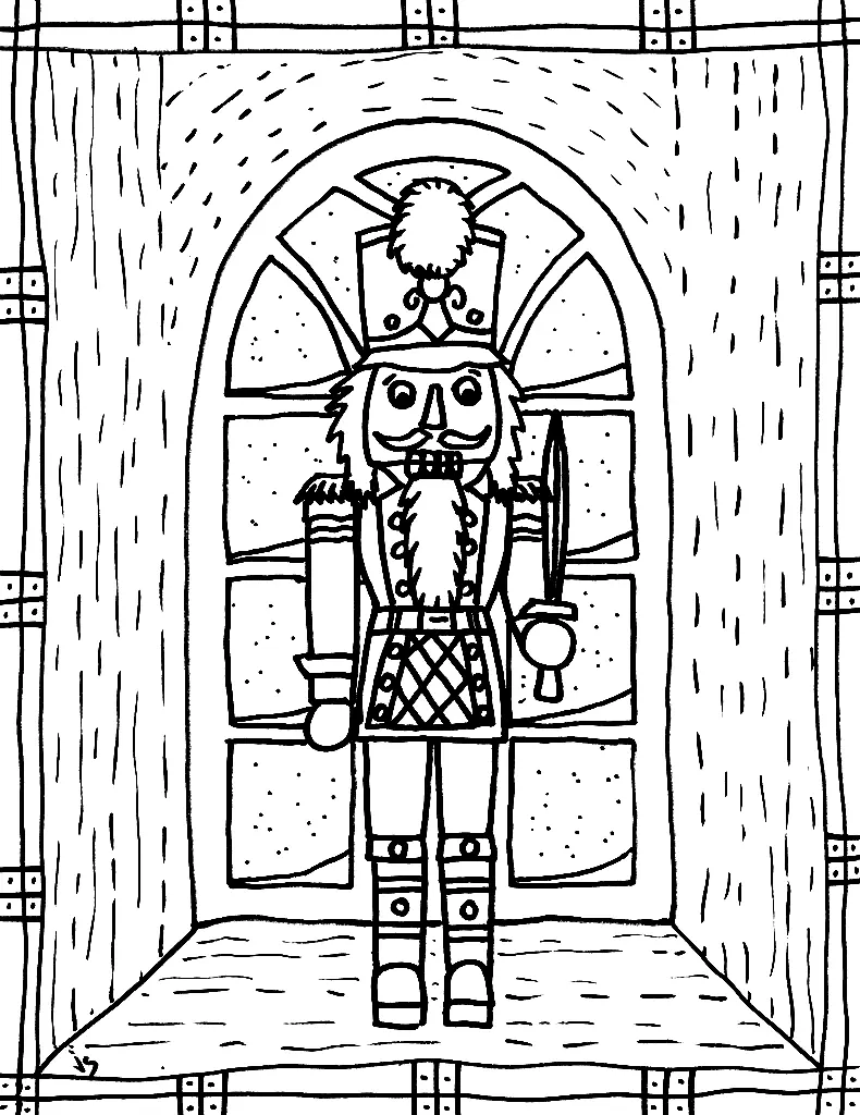 Nutcracker Coloring Pages 3