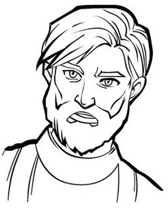 Obi Wan Kenobi Para Colorear 17