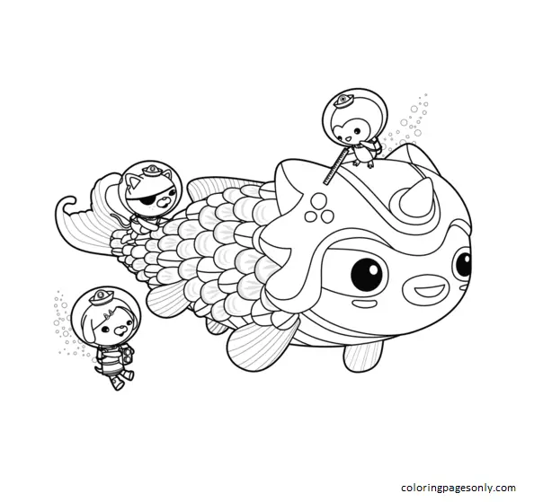 Octonauts Para Colorear 44