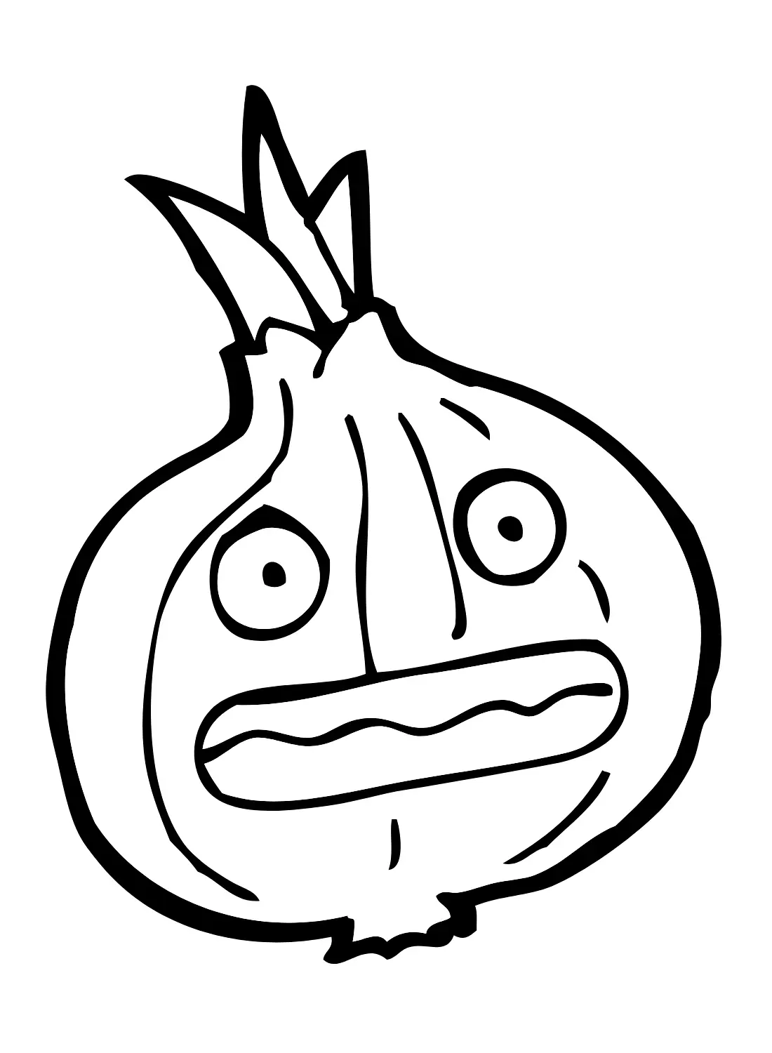 Onion Coloring Pages 26
