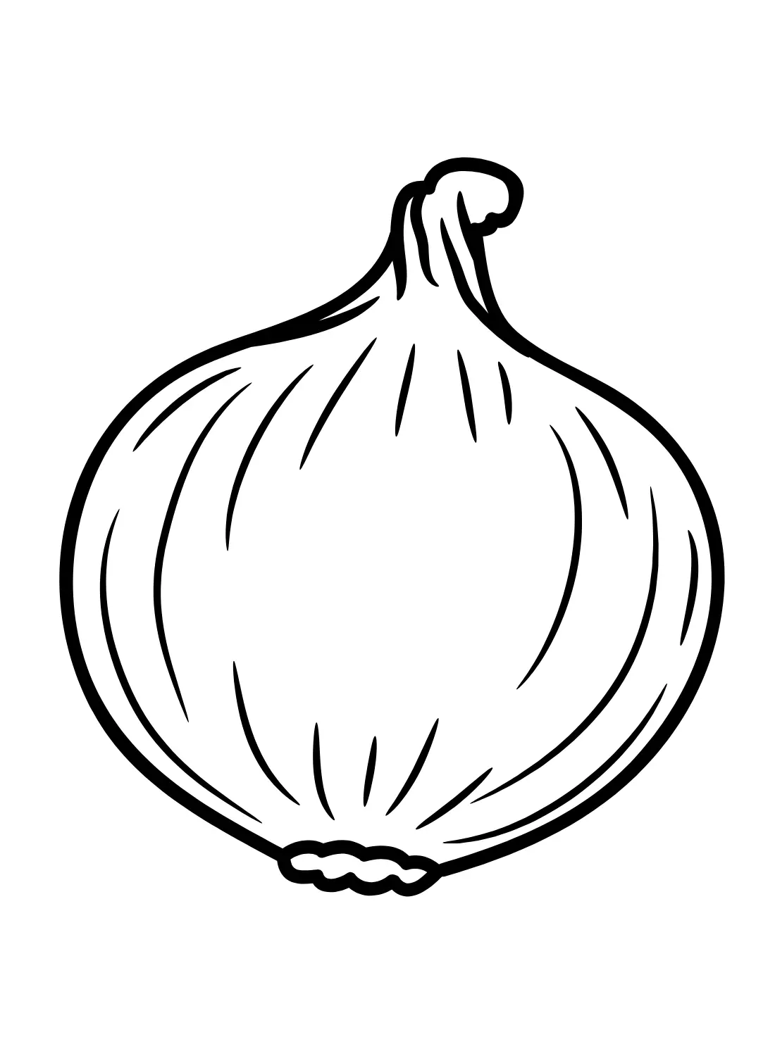 Onion Coloring Pages 27