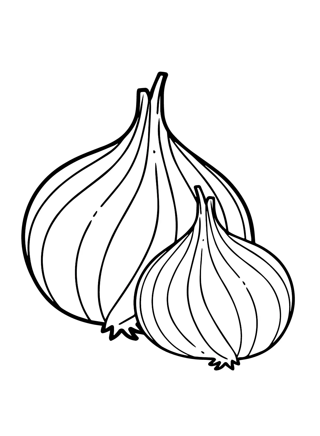Onion Coloring Pages 30