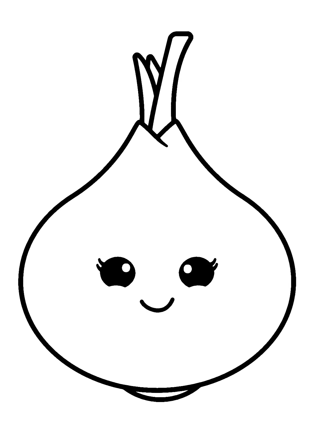 Onion Coloring Pages 35