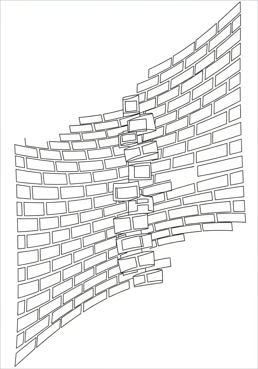 Ilusoes de otica Paginas para Colorir 19