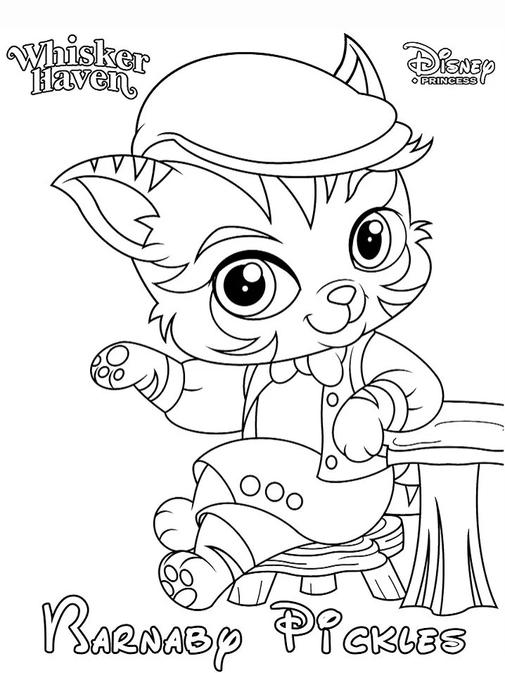 Palace Pets Coloring Pages 10