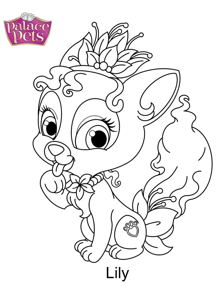 Palace Pets Coloring Pages 27