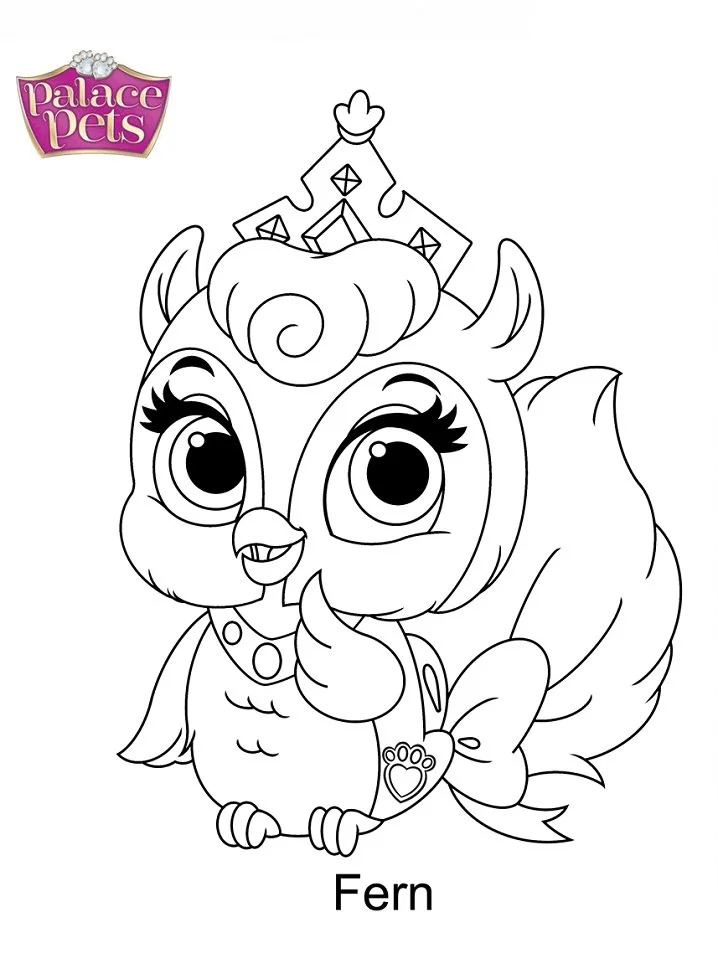 Palace Pets Coloring Pages 28