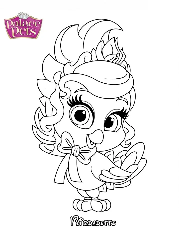 Palace Pets Coloring Pages 33
