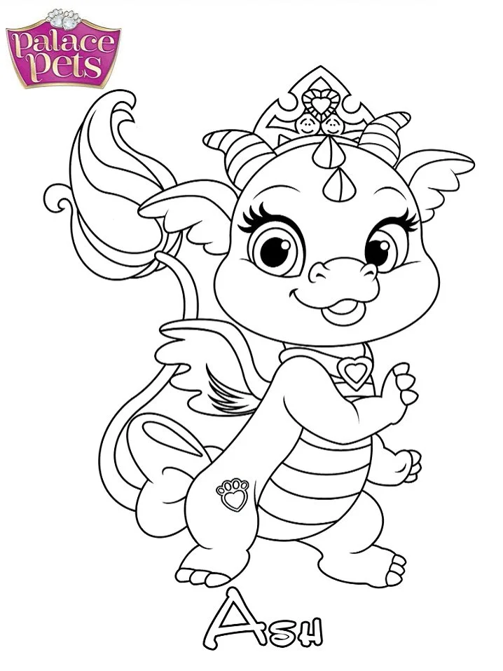 Palace Pets Coloring Pages 38