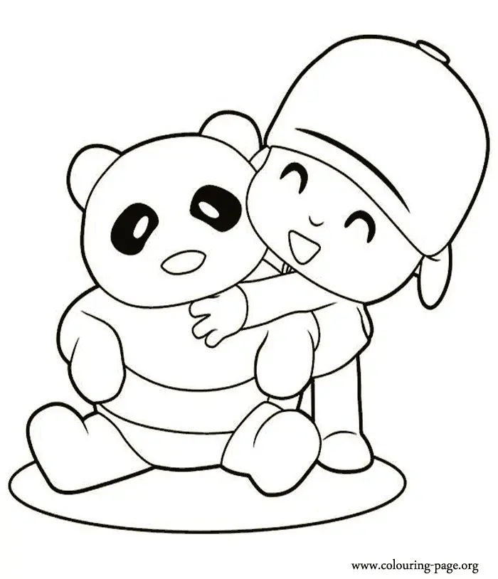 Panda Coloring Pages 2