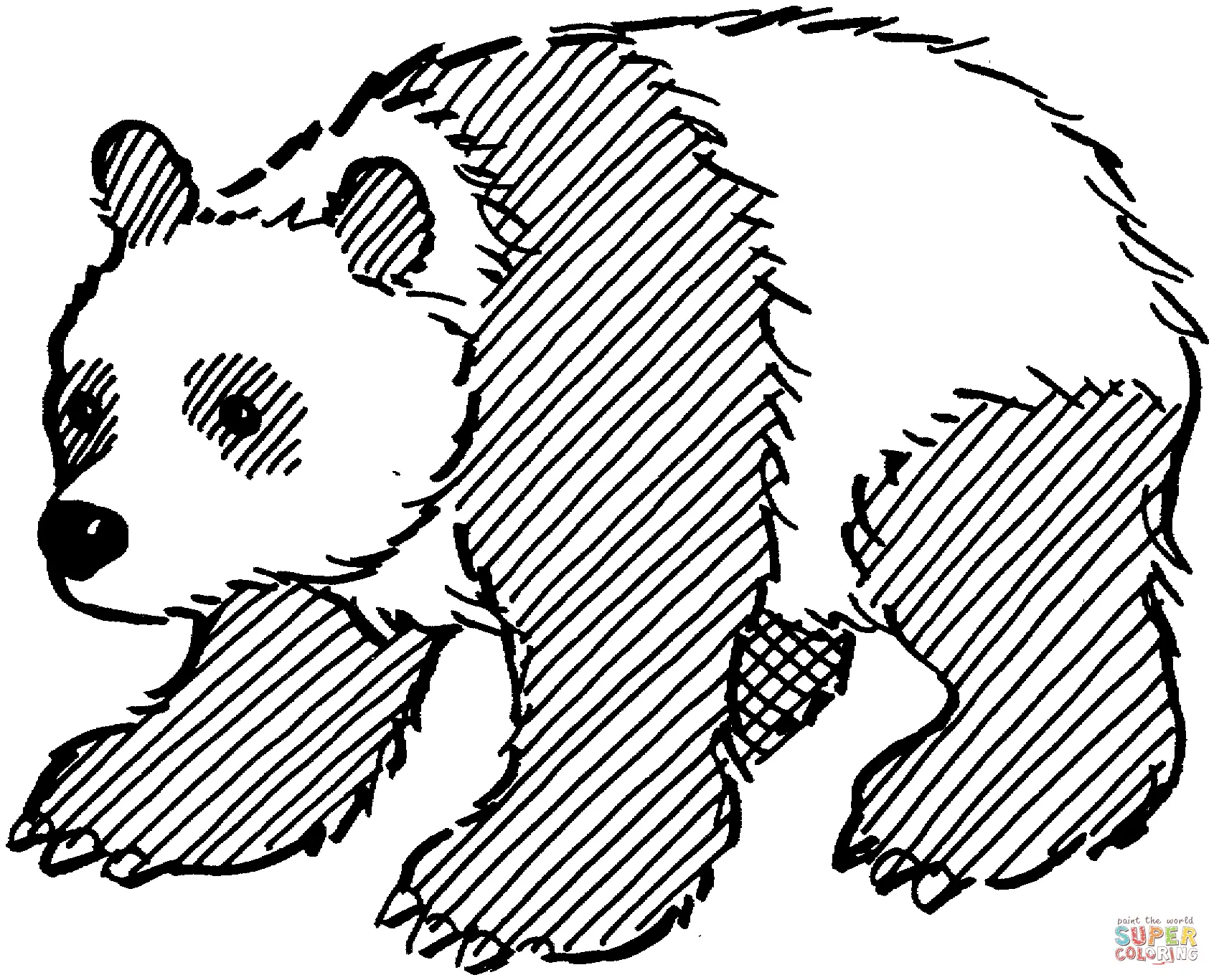 Panda Coloring Pages 28