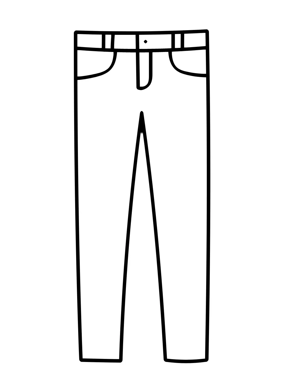 Desenhos de Calcas Para Colorir 28