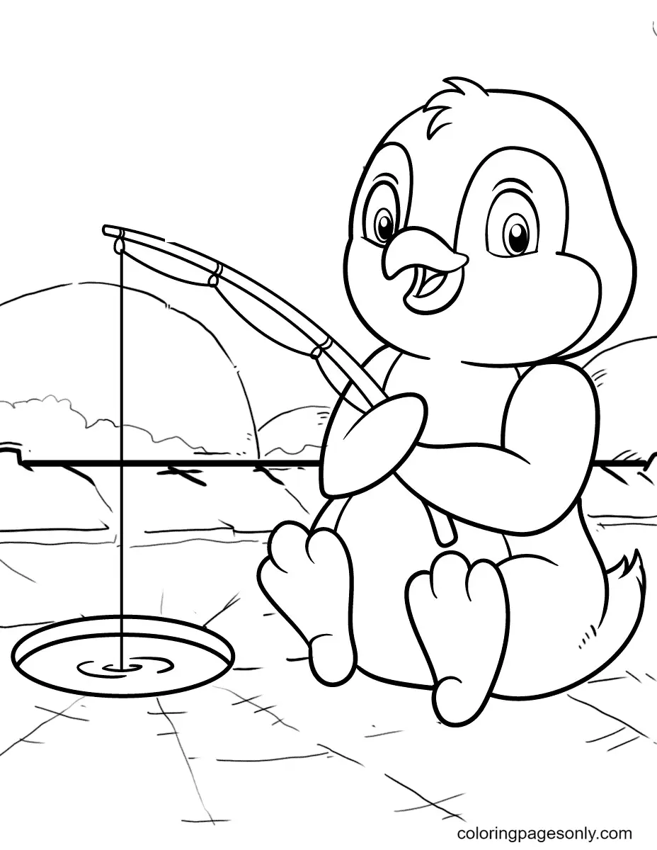 Pinguin Ausmalbilder 24