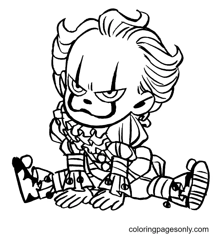 Desenhos de Pennywise Para Colorir 20